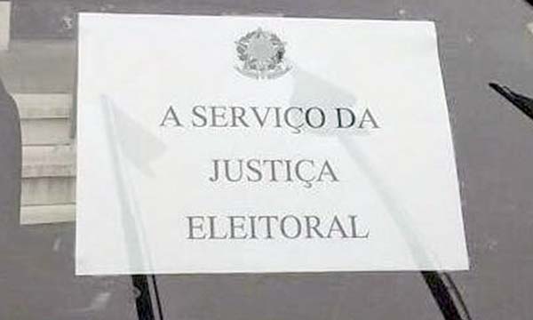 Justiça Eleitoral disponibiliza veículo para transporte de eleitores do