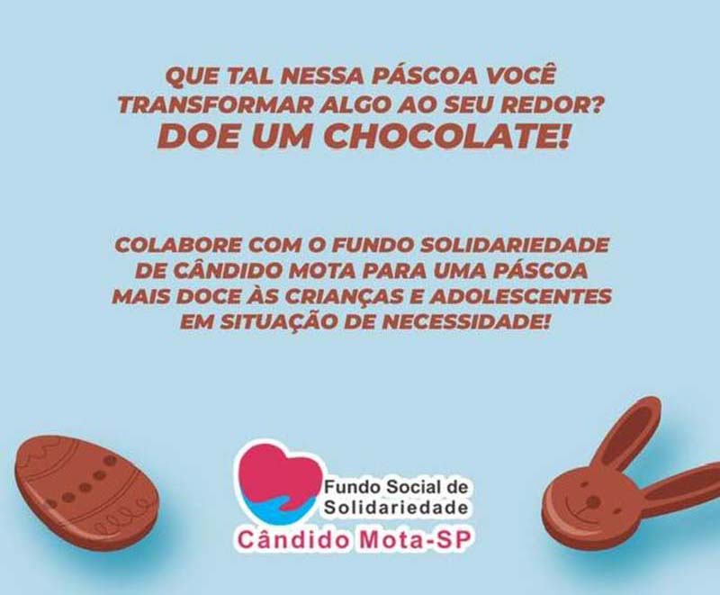 ‘páscoa Solidária’ Arrecada Chocolates Para Crianças Em Situação De Necessidade E Associação Do